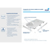 душевой поддон из искусственного камня rgw str-099w 90×90 16153099-01 белый