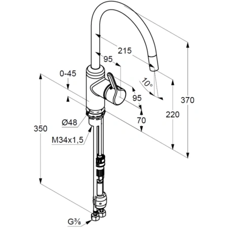 смеситель для кухни kludi bingo star 428513978 смеситель для кухни kludi bingo star 428513978