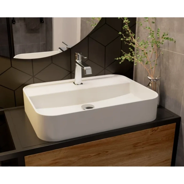 смеситель для раковины aquame asti aqm6410cr без донного клапана, хром