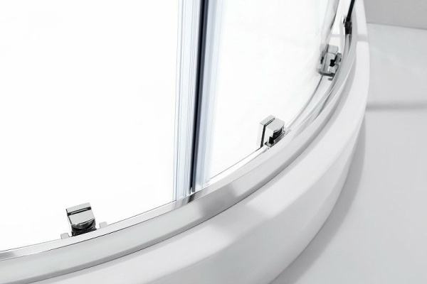душевой уголок cezares molveno 120x120 molveno-r-11-90+30-c-cr-iv профиль хром стекло прозрачное