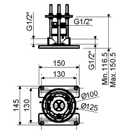 скрытая часть plumberia selection ixo intf0090