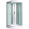 Душевая кабина River Nara Light 80x80x15 МТ 10000001686 профиль матовый хром, задняя стенка белая