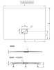 душевой поддон riho basel 411 170×80 см dc210050000000s(d005015005) белый
