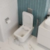 унитаз cerutti spa nivolet aria ct7779 подвесной с сиденьем микролифт