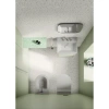 раковина gsi kube x 9485109 подвесная, 45x35 см, bianco opaco (белый матовый)