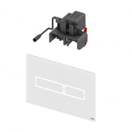 кнопка для инсталяции tece lux mini 9240960 сенсорная цвет белый