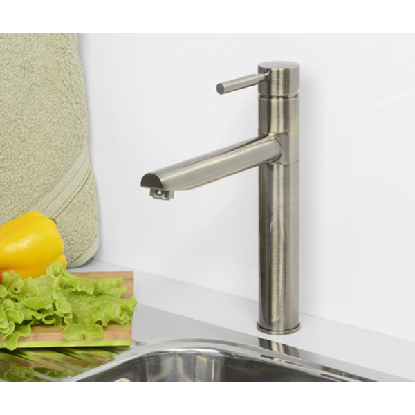 смеситель для кухни wasserkraft a8137 цвет бронза светлая