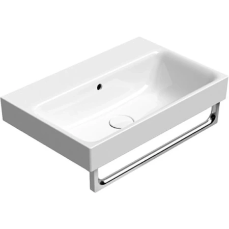 Раковина GSI Nubes 9683311 подвесная, 60x40 см, Bianco lucido (Белый глянец)
