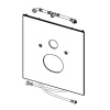 Нижняя панель TECE Lux 9650107 для установки унитазов-биде Duravit Senso Wash или V&B ViClean L