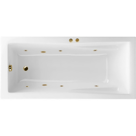 Акриловая ванна Excellent Palace 170x75 "SOFT" цвет бронза