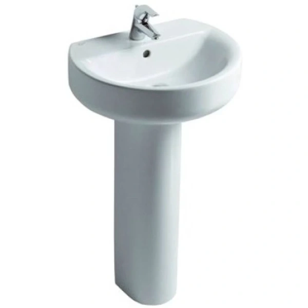 раковина подвесная ideal standard connect sphere 50 см, белый, e789501