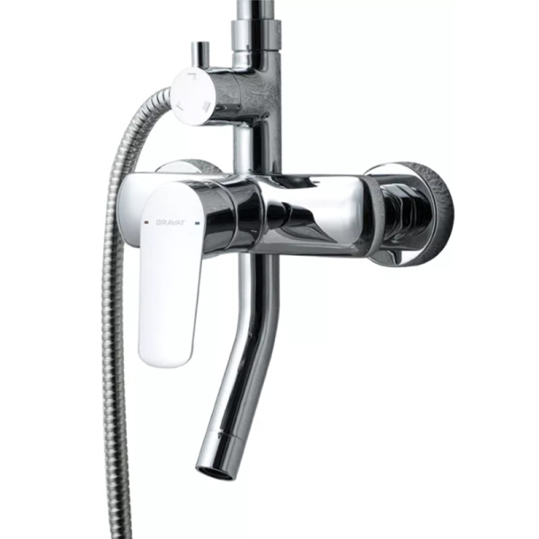 душевая стойка bravat rhein f6429564cp-a-eng