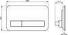 кнопка для инсталяции villeroy & boch viconnect 922400ra
