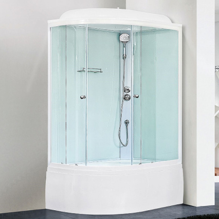 душевая кабина royal bath bk 120x80 rb8120bk5-wt-r без гидромассажа
