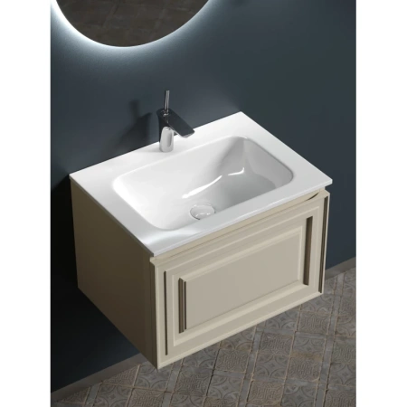 тумба под раковину sancos very 60 vr60ce подвесная beige soft