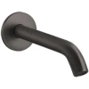 Излив для ванны Gessi Gessi316 54010#707 147 мм, цвет шлифованное Black Metal PVD