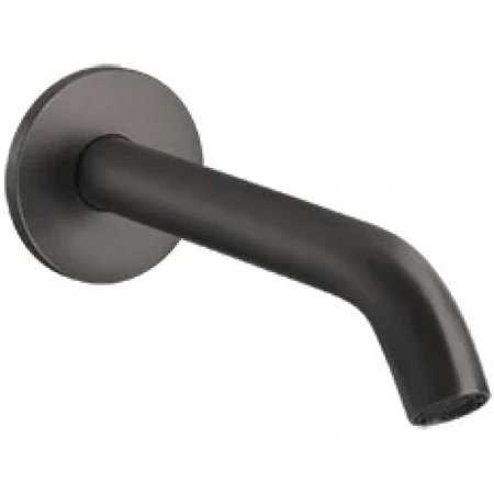 Излив для ванны Gessi Gessi316 54010#707 147 мм, цвет шлифованное Black Metal PVD