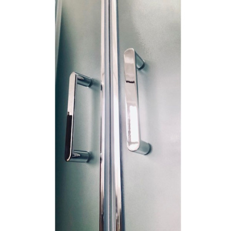 душевой уголок royal bath rb 100bk-c-ch