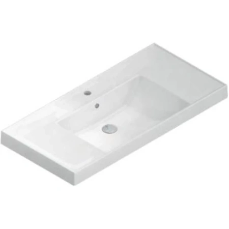 раковина 101x48,5 см la fenice cubo cu.nn.100