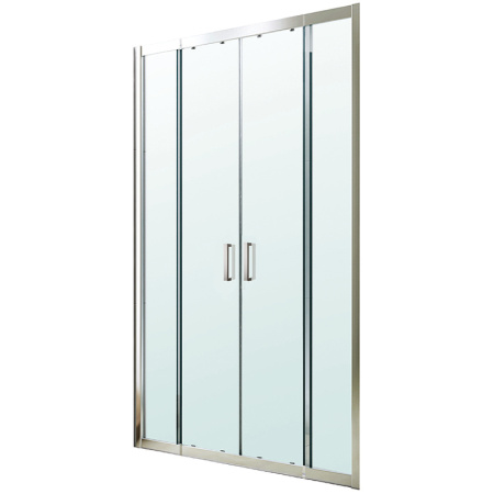Душевая дверь Berges Porta 160-180 063103 профиль хром, стекло прозрачное