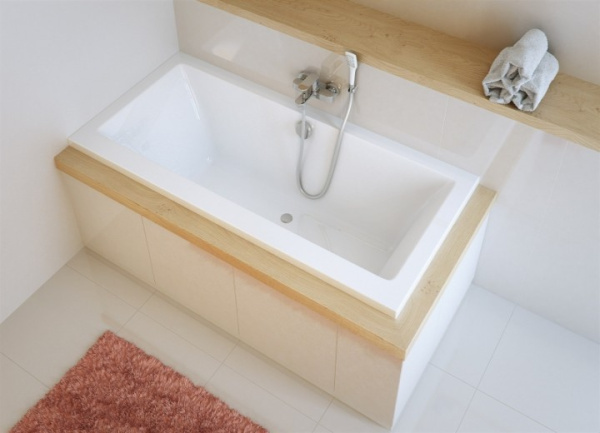 акриловая ванна excellent pryzmat lux 170x80 см waex.prl17wh