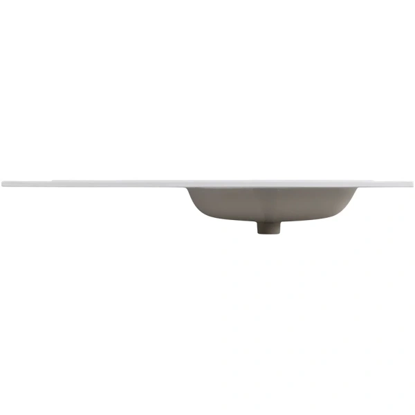 раковина belbagno bb1200etl-r 121 см, полувстраиваемая, цвет белая