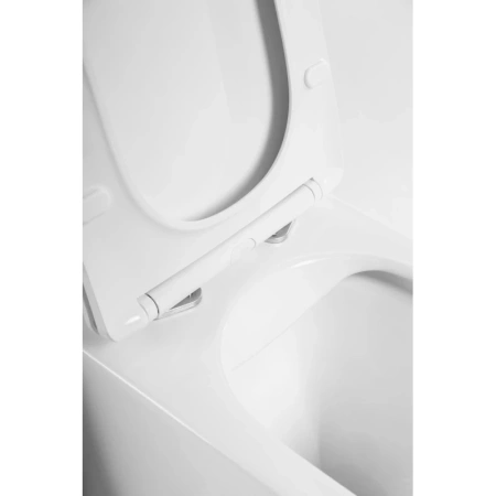 унитаз подвесной belbagno ardente-r bb520chr безободковый, без сиденья, цвет белый