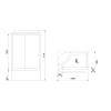 душевая кабина royal bath bp rb8100bp1-m-l