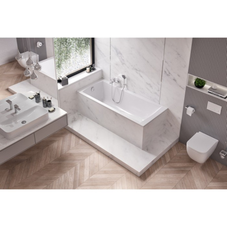 акриловая ванна excellent aquaria 170x75 см waex.aqu17wh