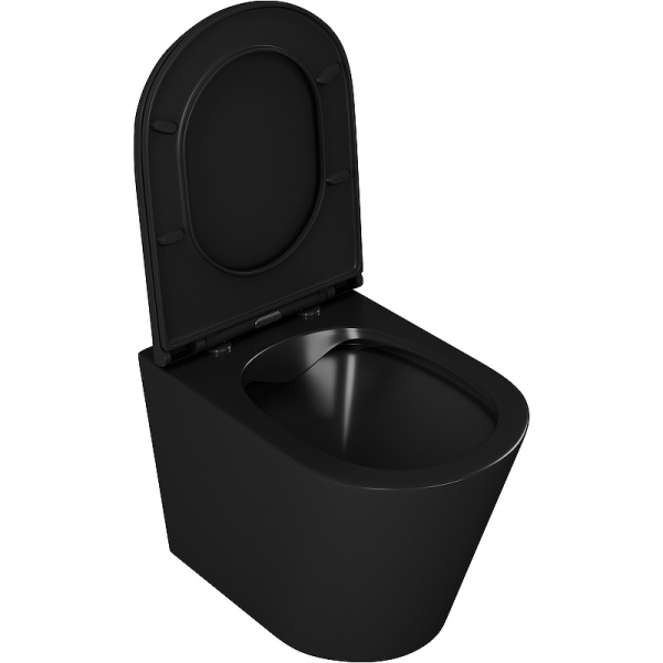 комплект унитаза с инсталляцией d&k venice ds1022502 черный с сиденьем микролифт и черной клавишей смыва