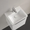 раковина 45x37см villeroy & boch subway 3.0 4370fl01
