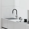 смеситель для кухни sancos arno sc4005ch хром черный