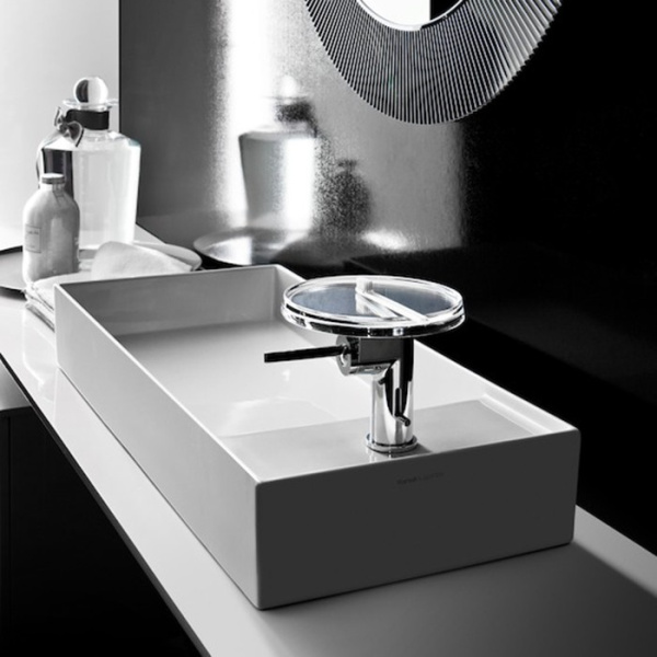 Накладная раковина в ванную 75 см Laufen Kartell 8.1233.2.400.111.1