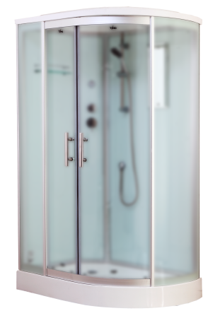 Душевая кабина Timo Standart Silver Fabric T-6602SLF 120х85