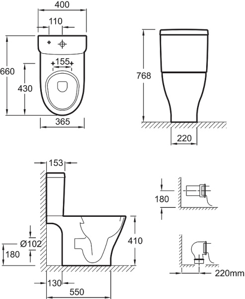 бачок для унитаза jacob delafon odeon up e4742-00 белый 289717