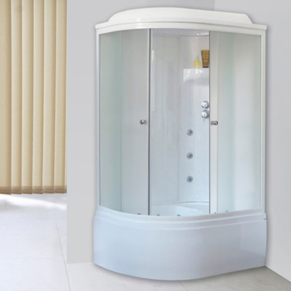 душевая кабина royal bath bk 120x80 rb8120bk3-wc-r с гидромассажем