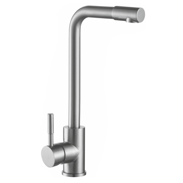 смеситель melana f8107 для кухни, цвет сатин