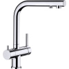 Смеситель Blanco Fontas II 525137 для кухни, с подключением к фильтру, цвет хром