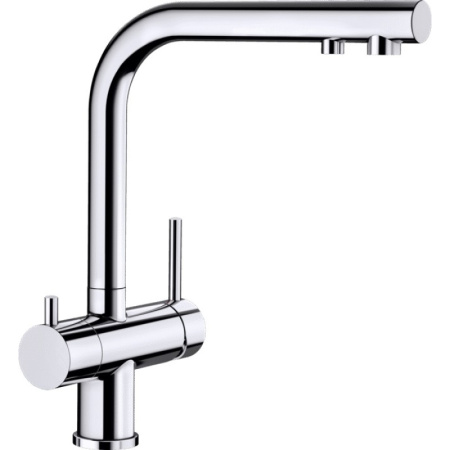 Смеситель Blanco Fontas II 525137 для кухни, с подключением к фильтру, цвет хром