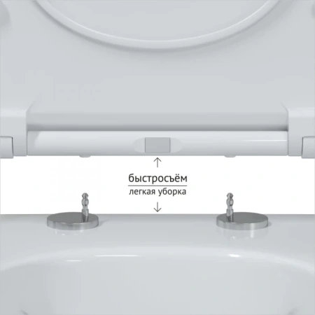 унитаз berges puma rimless 082131 подвесной с сиденьем микролифт