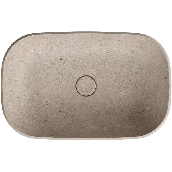 раковина-чаша kerama marazzi magica 65 ma.wbi.65\stb бежевый камень