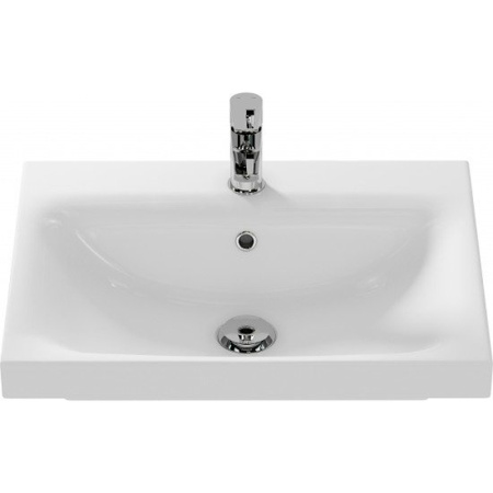 раковина полувстраиваемая 1marka cersanit moduo 60 slim p-um-mod60sl/1, белая
