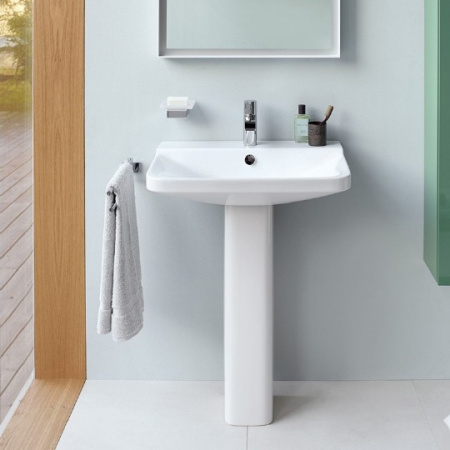 раковина подвесная 65 см duravit me by starck 2335650030