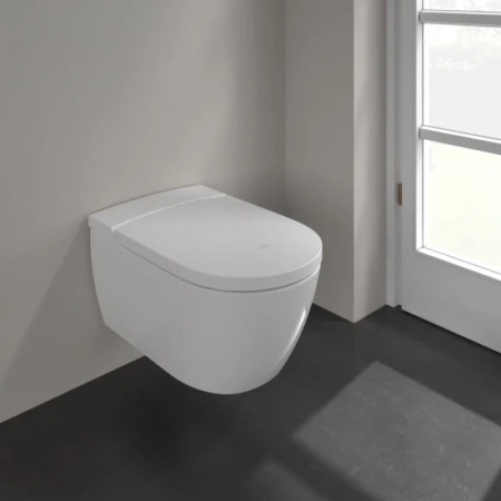 унитаз подвесной villeroy & boch viclean v0e1 00 r1 с функцией биде