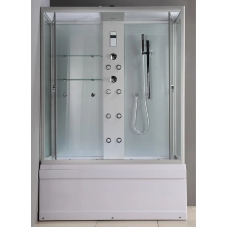 душевой бокс timo lux 168x90 tl-1506 с гидромассажем