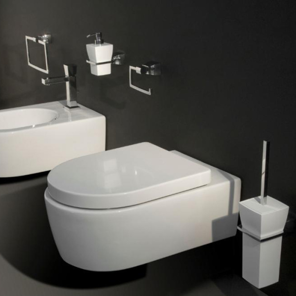 Bertocci Bertocci Grace Держатель для стакана, мыльницы, дозатора для мыла, подвесной, цвет: хром