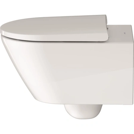 унитаз duravit d-neo 45770900a1 подвесной, безободковый, сиденьем микролифт, белый