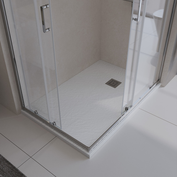 душевой поддон из искусственного камня belbagno uno 140x90 tray-mr-uno-ah-140/90-35-w белый