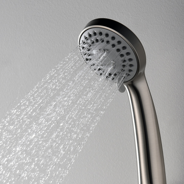 душевая лейка wasserkraft wern a120 цвет хром матовый
