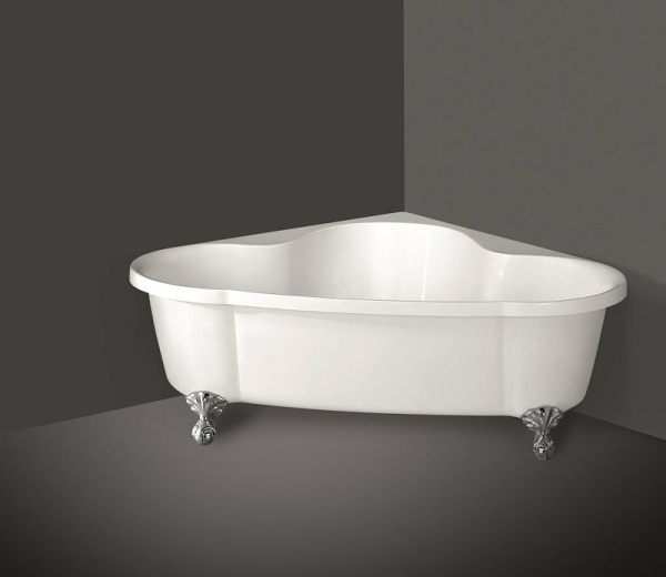 акриловая ванна belbagno 150х150 bb07 без гидромассажа